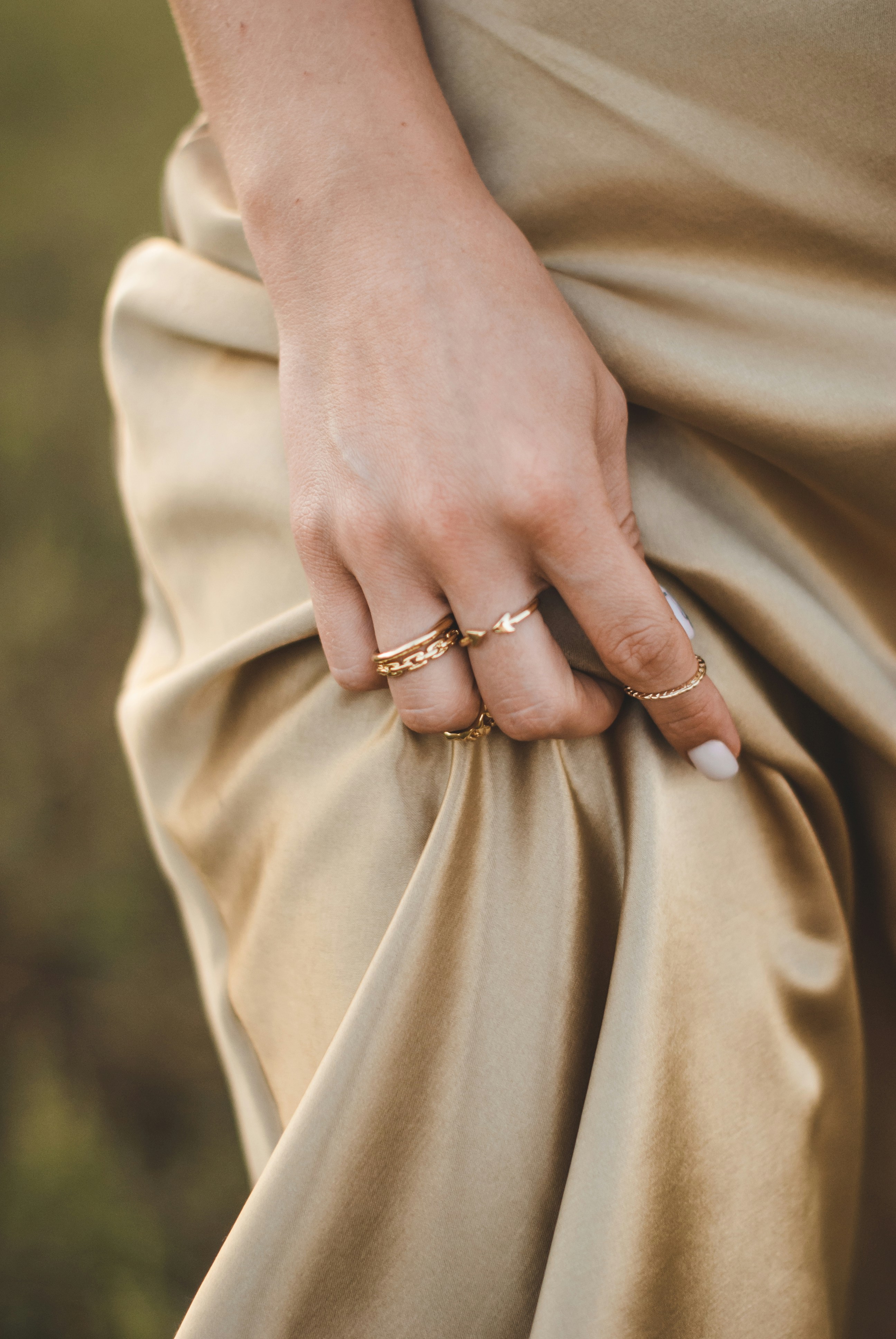 Twisted Gold Bangle